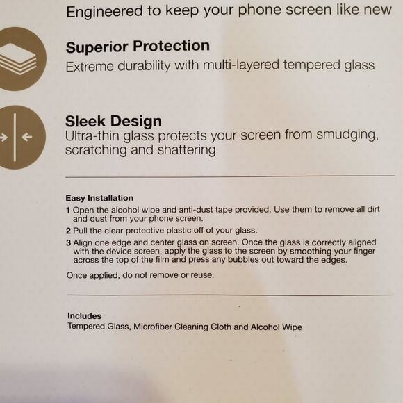 IPhone 2020 6.7 tempered glass screen protection - Picture 5 of 6